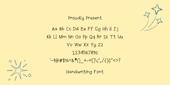  Font Poster 3