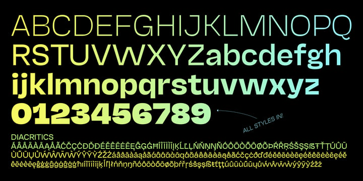  Font Poster 4