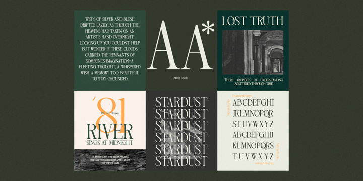  Font Poster 11