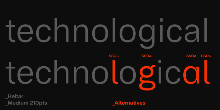 Industrialist Font Poster 8