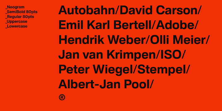 Industrialist Font Poster 4