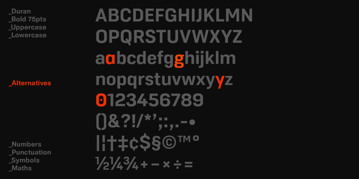 Industrialist Font Poster 5