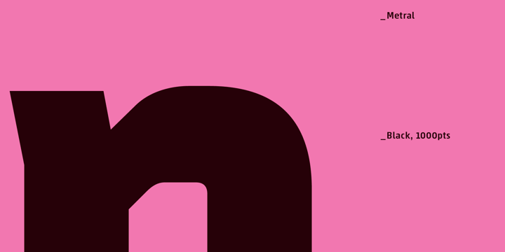 Futurist Font Poster 5