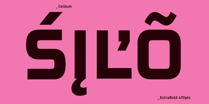 Futurist Font Poster 10