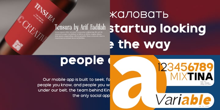 Special Variable Bundle Vol 1 Font Poster 2