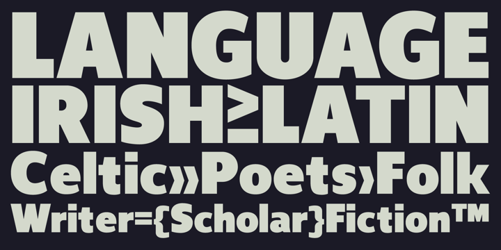 Humanist Font Poster 12