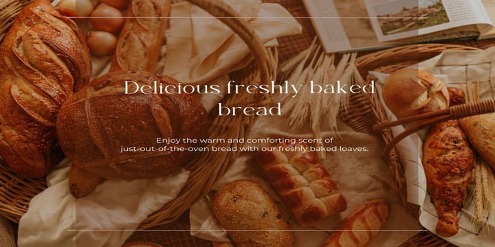 Blooming Greenery Font Poster 2