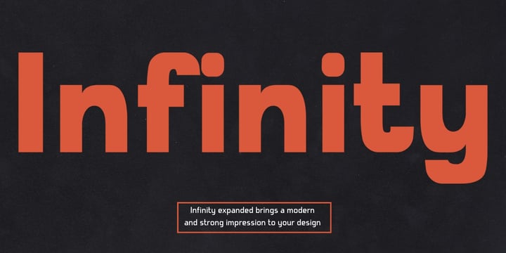 Infinity Font bundle Font Poster 1