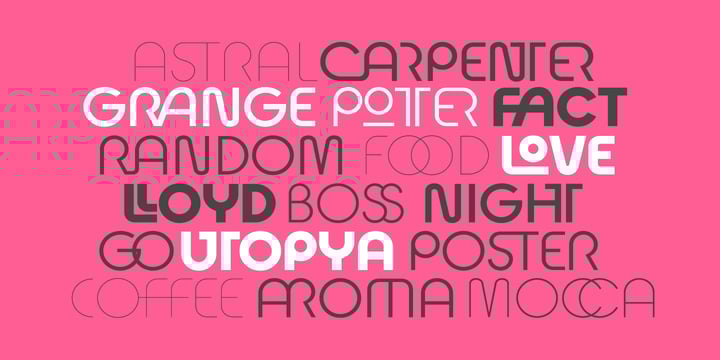 Minimalist Bundle Font Poster 12