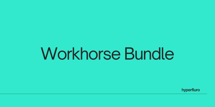 Workhorse Pro Bundle