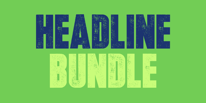 The Ultimate Font Bundle for Bold Statements Font Poster 2