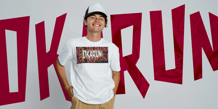 Otaku Type Collection Font Poster 8