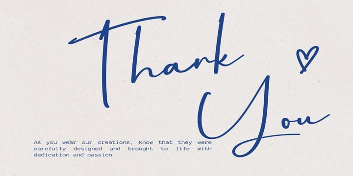 Signature Bundle Font Poster 7