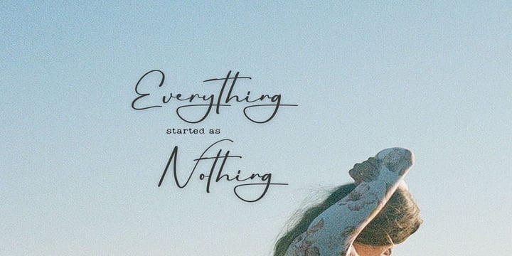 Signature Bundle Font Poster 4