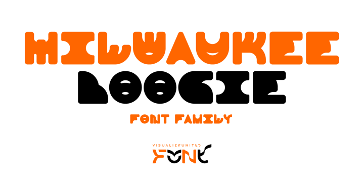 Milwaukee Super Font Family Font Poster 3
