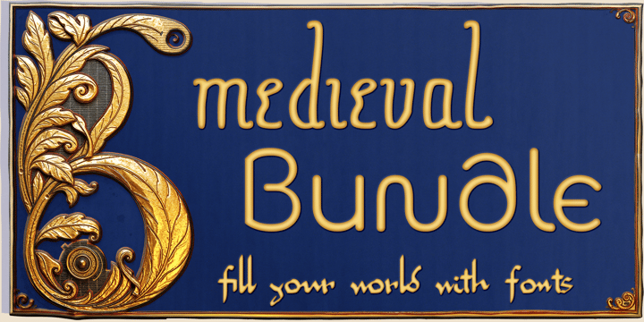 Medieval Bundle Font Poster 1