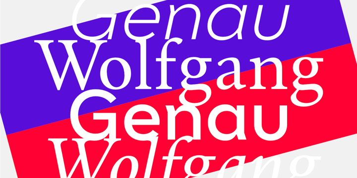 Contemporary classic Font Poster 2