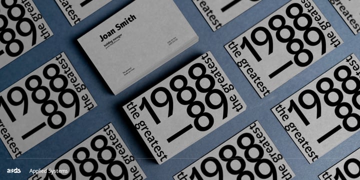 25A asds newsletter bundle Font Poster 10