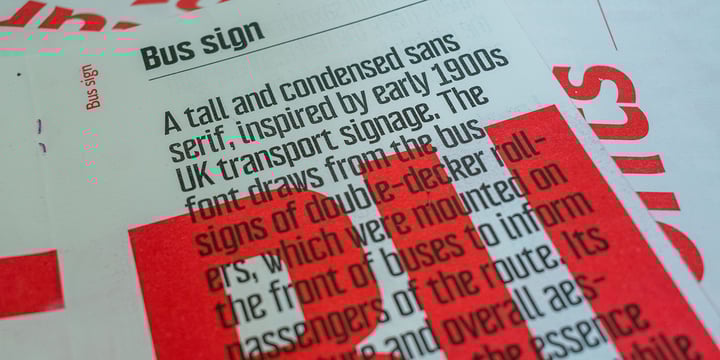 25B biannual newsletter fonts bundle Font Poster 3