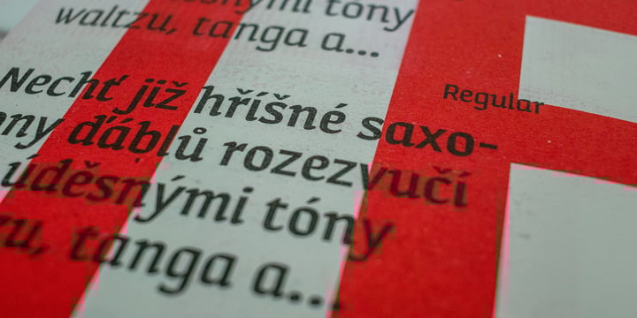 25B biannual newsletter fonts bundle Font Poster 2