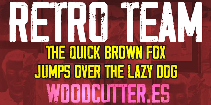 Woodcutter Crazy Bundle Font Poster 9