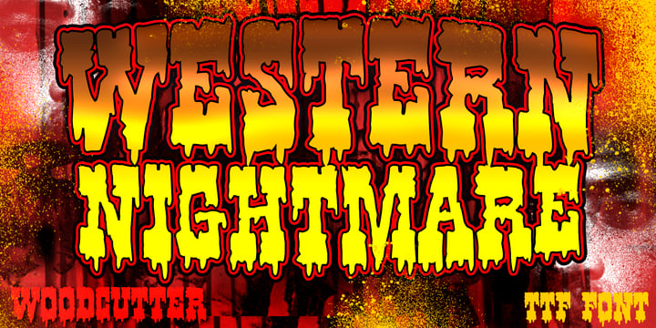 Woodcutter Crazy Bundle Font Poster 6