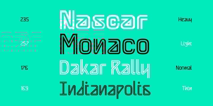 Berona Bundle Family Font Poster 13