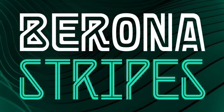 Berona Bundle Family Font Poster 3