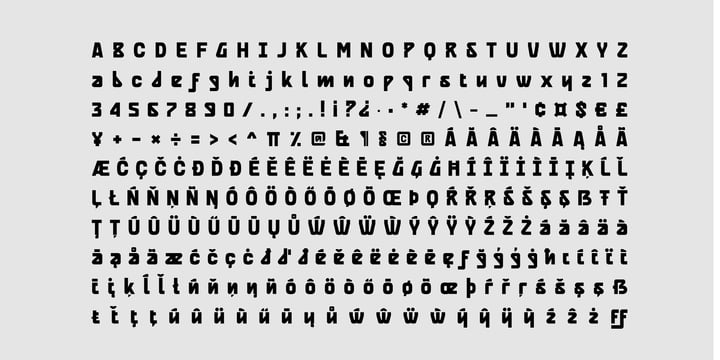 Berona Bundle Family Font Poster 6