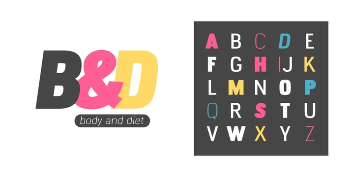 Modern Essentials Sans Font Poster 9