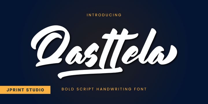 Handwritten Premium Font Collection Collection Font Poster 2