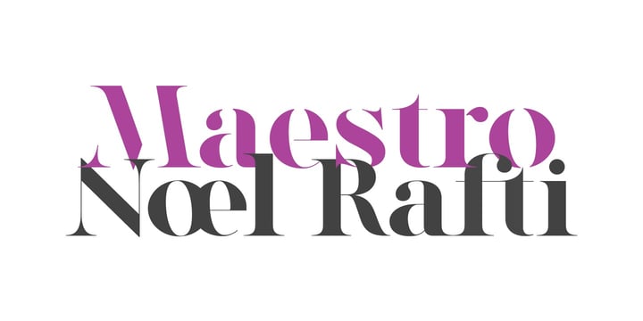 High Contrast Serif Classics Font Poster 9