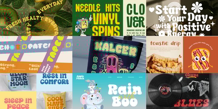 The Big Font Bundle Font Poster 5