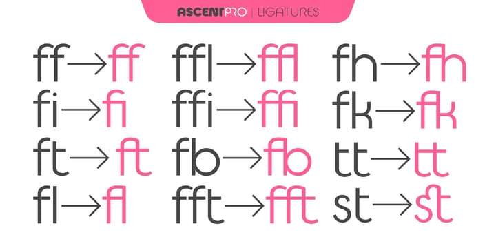 Modern Sans Collection Font Poster 10