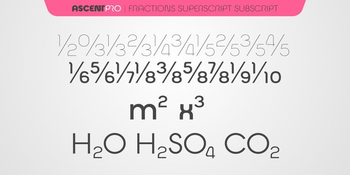 Modern Sans Collection Font Poster 9