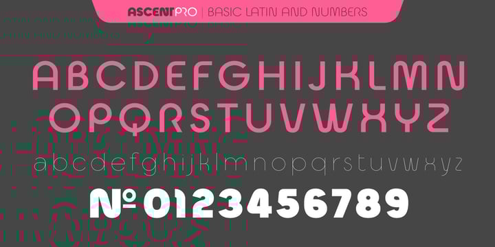 Modern Sans Collection Font Poster 8