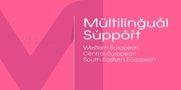 Modern Width Bundle Font Poster 6