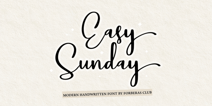 Modern Font Bundle Collection Font Poster 4