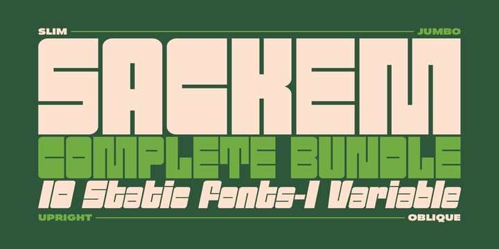 Sackem PB Complete Bundle Static And Variable