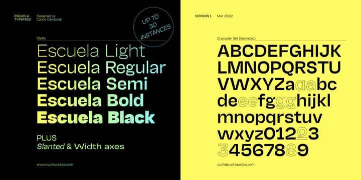 Sans Serif Bundle by Cuchi Font Poster 3