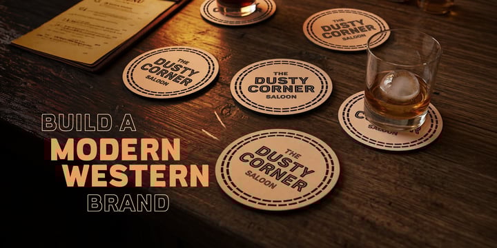 Rustic Western Heritage Font Duo Font Poster 5