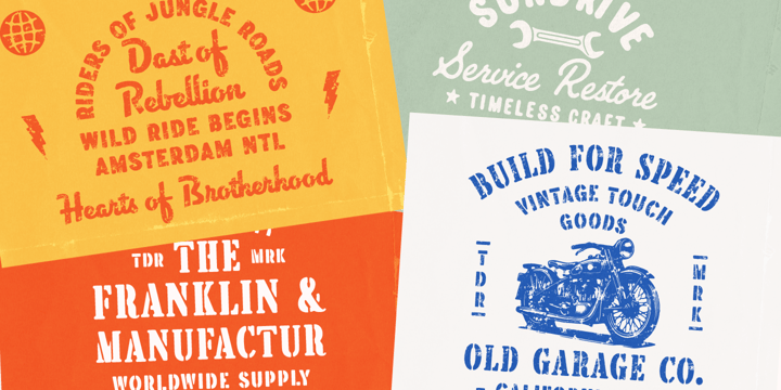 Garage Legends Font Bundle Font Poster 3