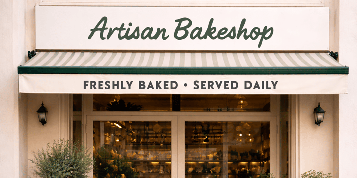 Retro Food Branding Font Bundle Font Poster 4