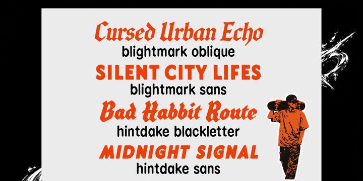 Authentic Streetwear Font Bundle Font Poster 10