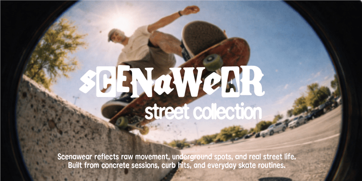 Authentic Streetwear Font Bundle Font Poster 7