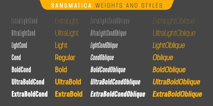 Modern Duo Font Poster 7