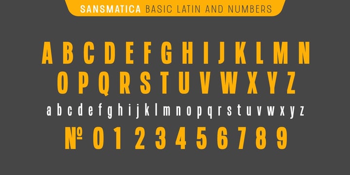 Modern Duo Font Poster 6