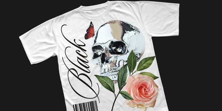 T Shirt Script Bundle Font Poster 4