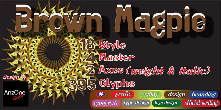 Anzone Glyph Ultimate Creative and Corporate Bundle Font Poster 13