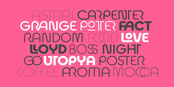 Modern Sans Duo Font Poster 14